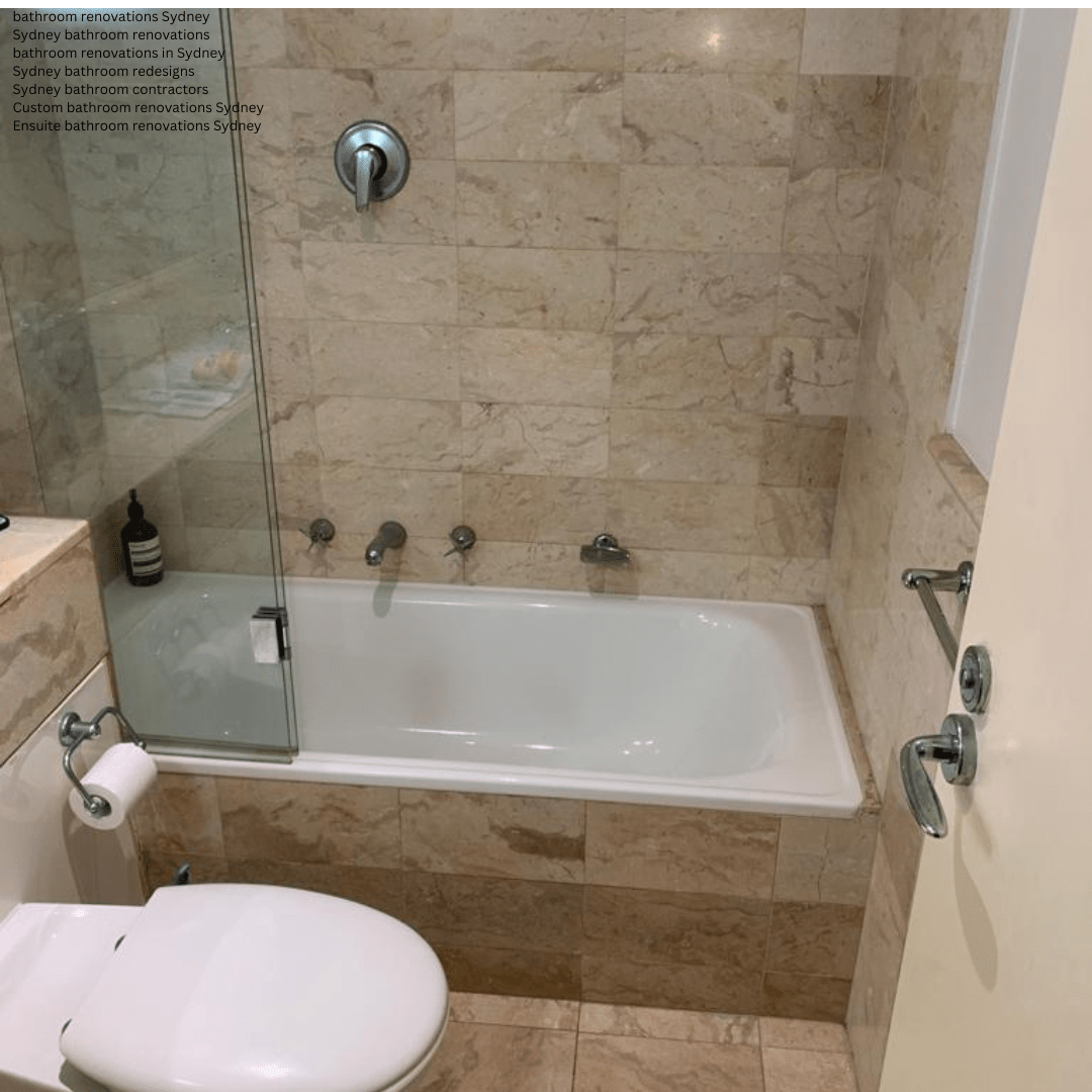 Bathroom refurbishment services Sydney