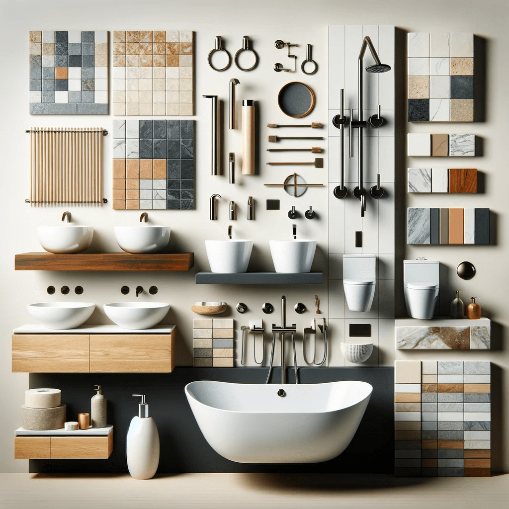 Select Your Fixtures and Materials in bathroom renovation