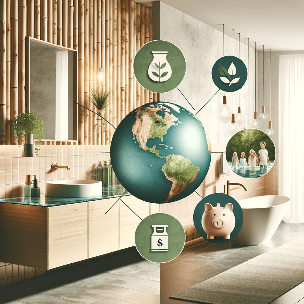 benefits of using sustainable materials in bathroom remodeling