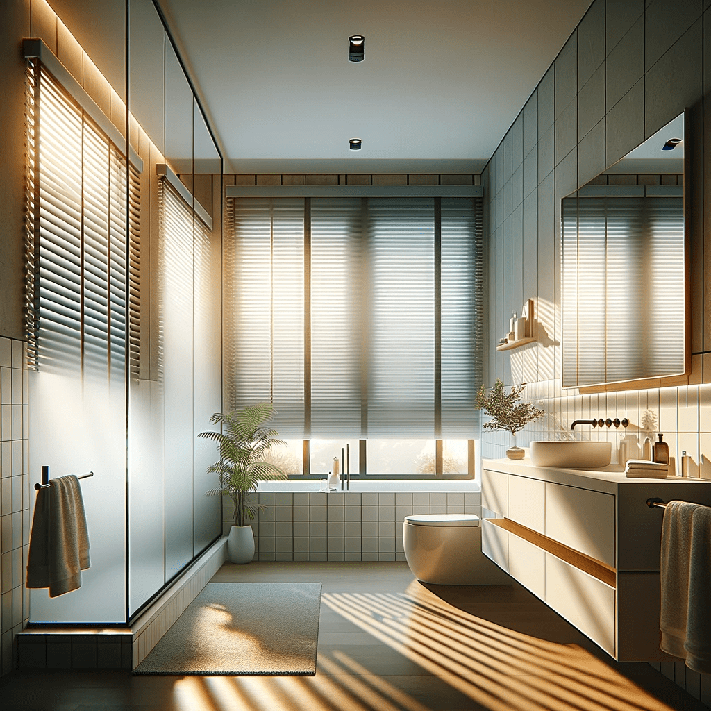 Choose the Right Window Treatment for bathroom renovatoin