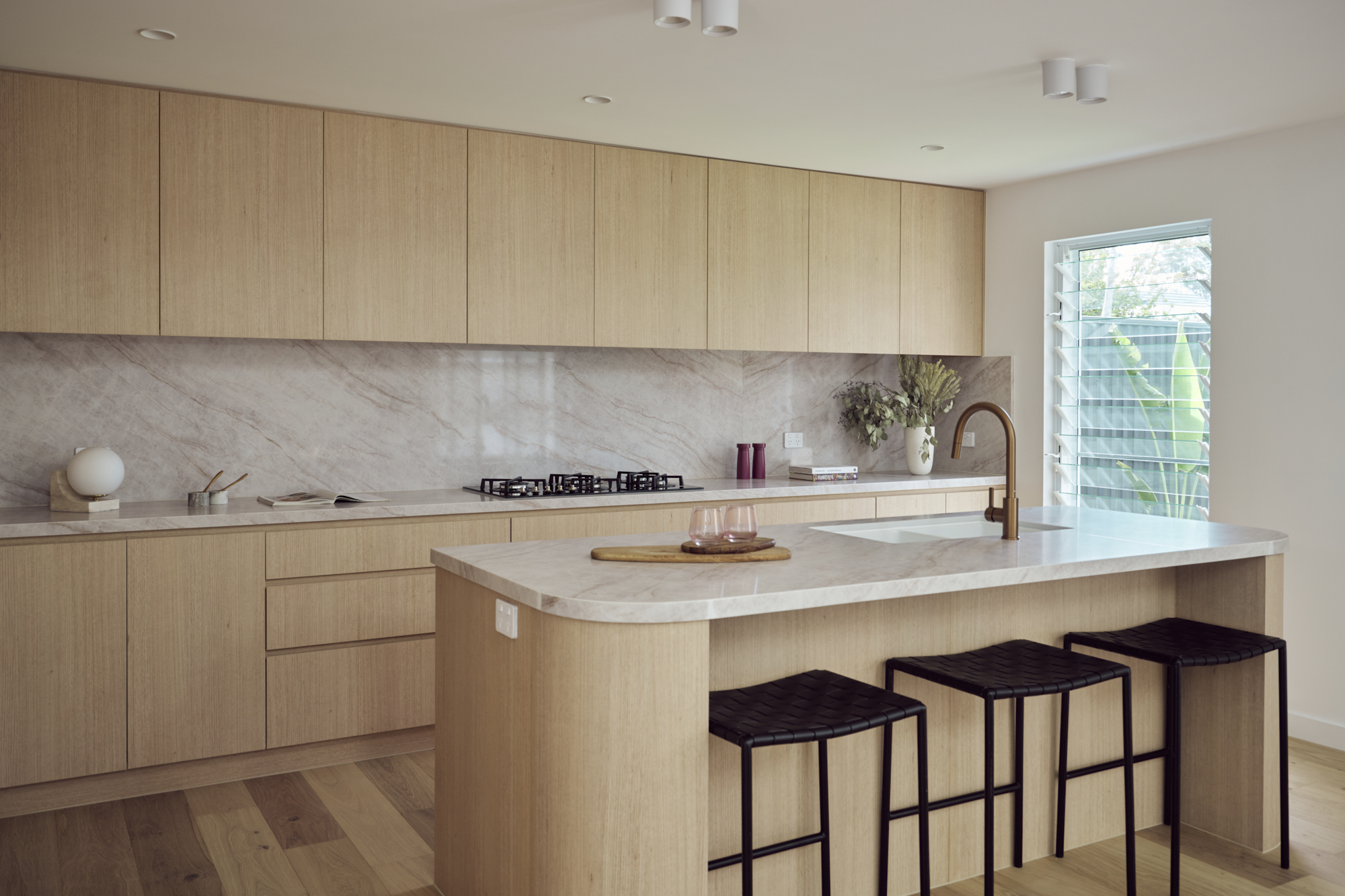 custom kitchen renovation by fresher bathrooms, built and designed by the fresher team