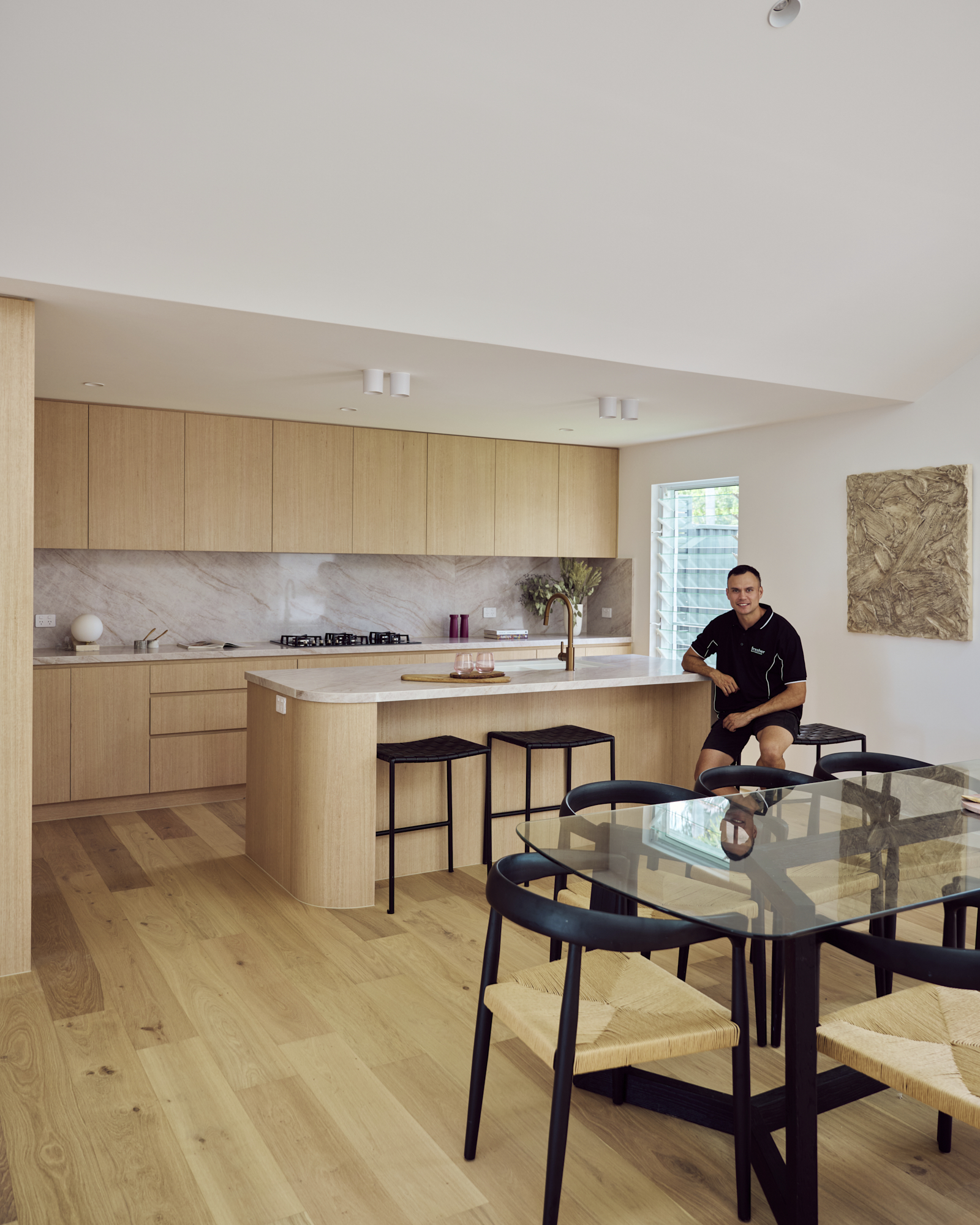after the kitchen renovation is complete, located in cronulla, sutherland shire