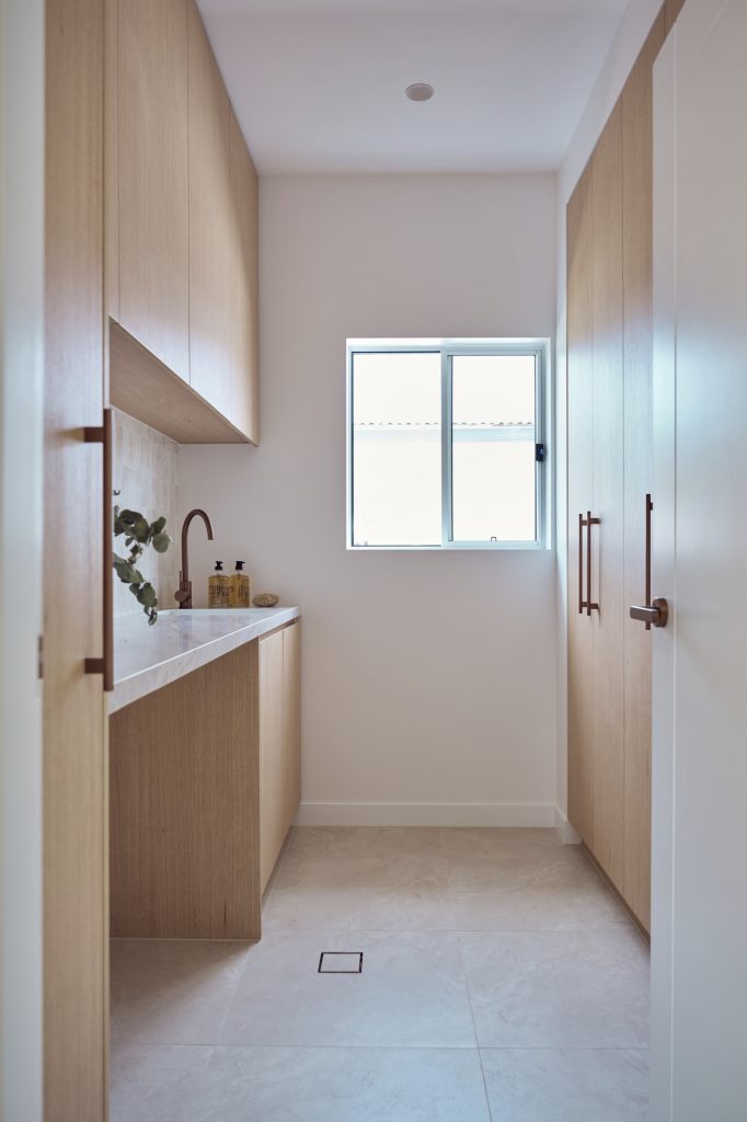 custom laundry joinery in cronulla, built by fresher bathrooms