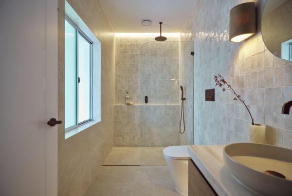 New ensuite added to master bedroom during a Cronulla home renovation